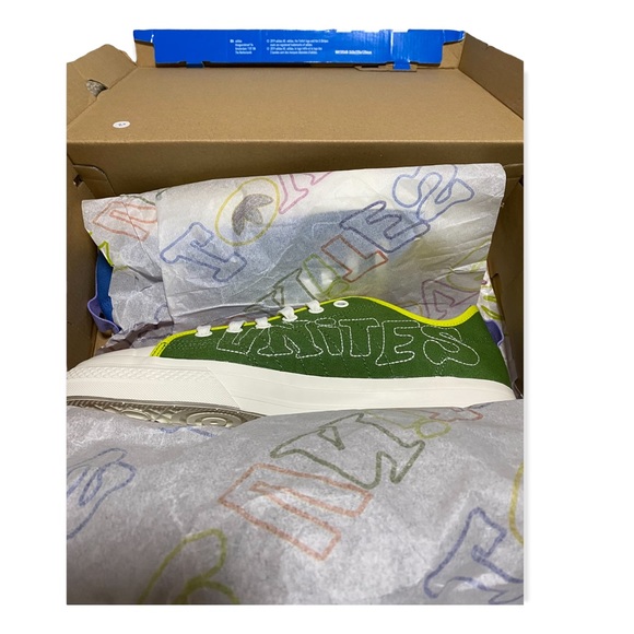 Adidas Nizza Pride 🌈 colorful canvas sneaker shoe love unites - Picture 6 of 6